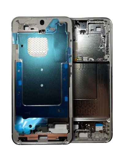 Middle Frame Housing for Galaxy S24 - US / International - MARBLE GRAY
