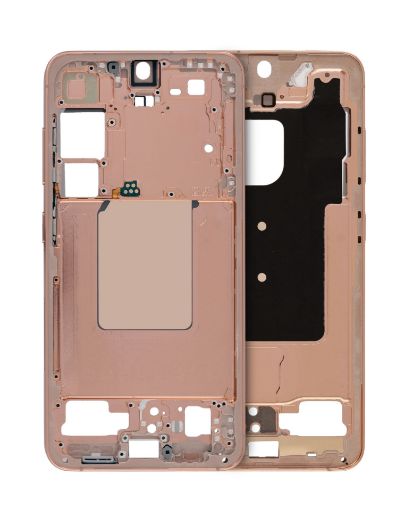Middle Frame Housing for Galaxy S24 - SANDSTONE ORANGE