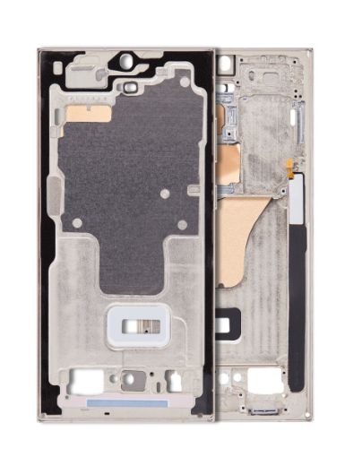 Middle Frame Housing for Galaxy S23 Ultra - CREAM