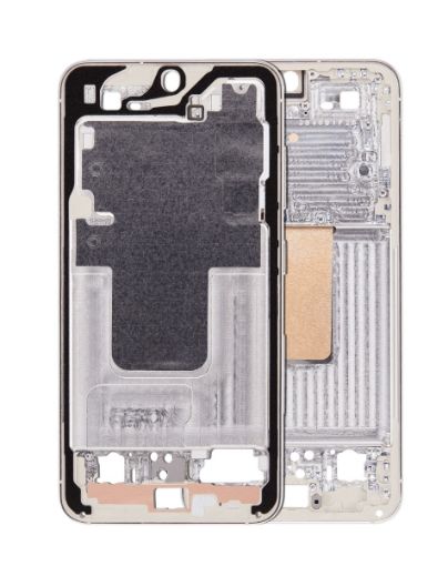 Middle Frame Housing for Galaxy S23 5G - CREAM