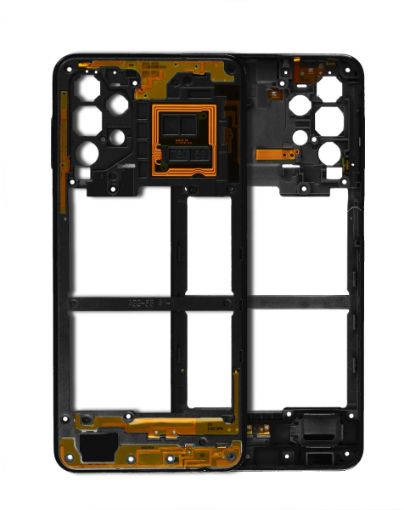 Middle Frame Housing for Galaxy A32 5G - AWESOME BLACK