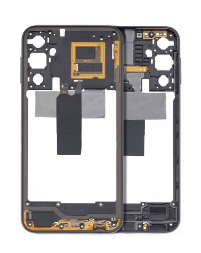 Middle Frame Housing for Galaxy A24 4G - BLACK