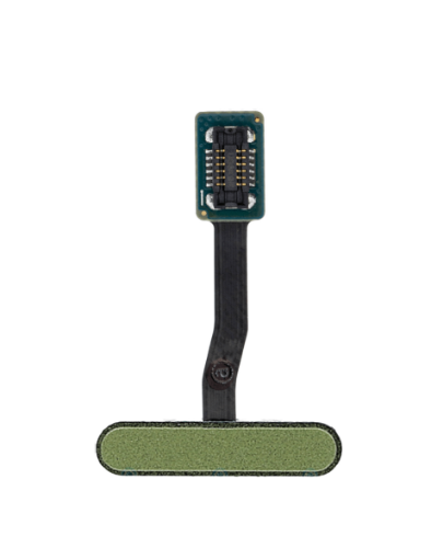 Power Button with Flex Cable with Fingerprint Sensor for Galaxy S10E - GREEN