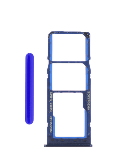 Sim Card Tray for Galaxy A10 / A105 - BLUE