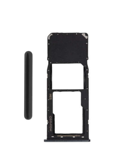 Sim Card Tray for Galaxy A50 / A505 / A30 / A305 / A20 / A205 - BLACK