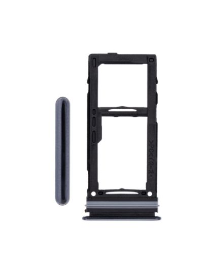 Single Sim Card Tray for Galaxy A72 / A725 - AWESOME BLACK