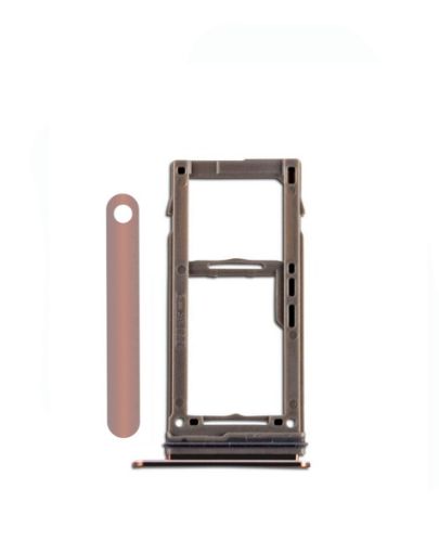 Sim Card Tray & MicroSD Card Tray for Galaxy Note 9 - BRONZE