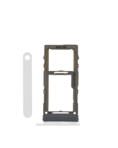 Single Sim Card Tray for Galaxy Note 20 Ultra 5G - MYSTIC WHITE