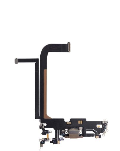Picture of Charging Port Flex Cable for iPhone 13 Pro Max - GOLD