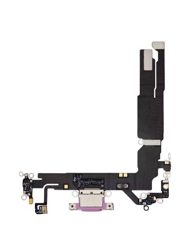 Charging Port Flex Cable for iPhone 16 - PINK