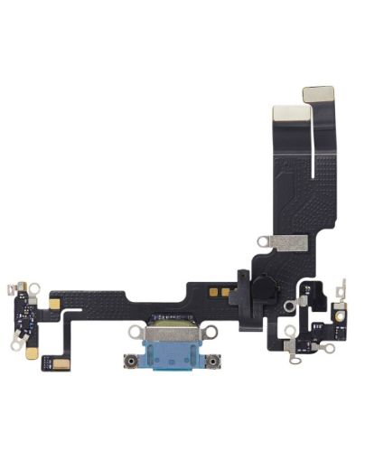 Charging Port Flex Cable for iPhone 14 - BLUE