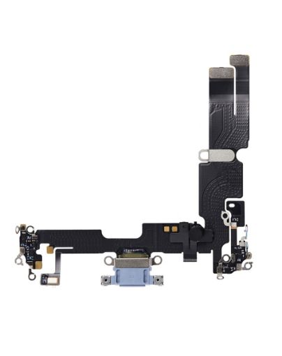 Charging Port Flex Cable for iPhone 14 Plus - BLUE