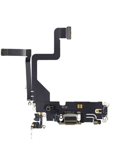 Charging Port Flex Cable for iPhone 14 Pro - GOLD