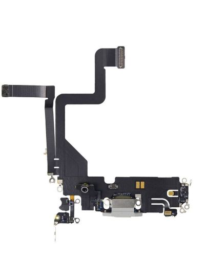 Charging Port Flex Cable for iPhone 14 Pro - SILVER