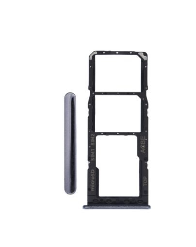Dual Sim Card Tray for Galaxy A32 / A325 - AWESOME BLACK