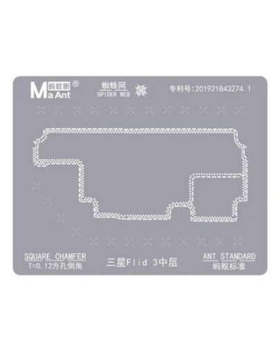MaAnt BGA Reballing Stencils For Galaxy Z Flip 3