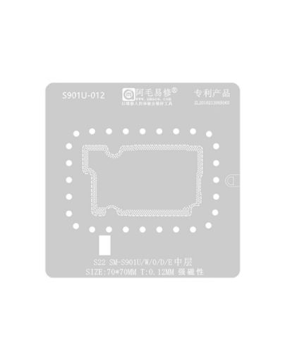 MaAnt BGA Reballing Stencils For Galaxy S22 Ultra