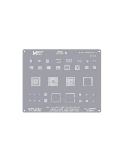 MaAnt BGA Reballing Stencils For Galaxy A10/A105F/A202F/A305N/A40S/A505F/A515F/A530F/A600F/A750F