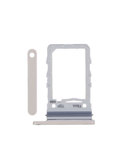 Single Sim Card Tray for Galaxy Z Flip 3 5G - CREAM