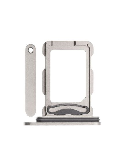 Dual Sim Card Tray for iPhone 16 Pro / 16 Pro Max - NATURAL TITANIUM