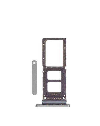 Single Sim Card Tray for Galaxy Z Fold 6 - SILVER SHADOW