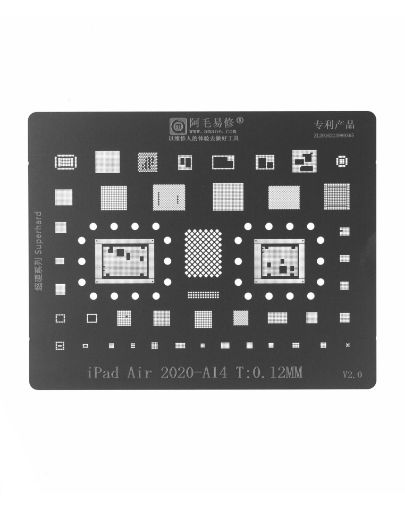 AMAOE BGA Reballing Stencil for iPad Air 2020 A14