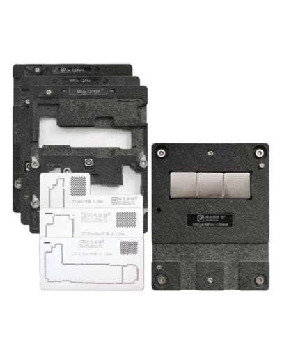 AMAOE BGA iPhone 12 / 12 Mini / 12 Pro / 12 Pro Max Logic Board Middle Frame BGA Stencil
