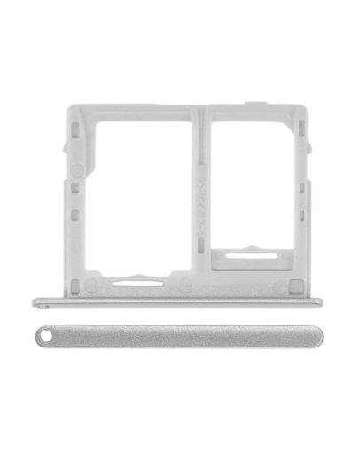 Single Sim Card Tray for Galaxy Tab A 10.1" T510 / T515 / T517 - SILVER