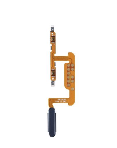 Power & Fingerprint Reader with Flex Cable for Galaxy Tab S7 11" T870 / T875 / T876 / T878 - BLACK