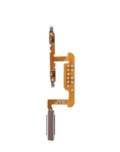 Power & Fingerprint Reader with Flex Cable for Galaxy Tab S7 11" T870 / T875 / T876 / T878 - MYSTIC BRONZE