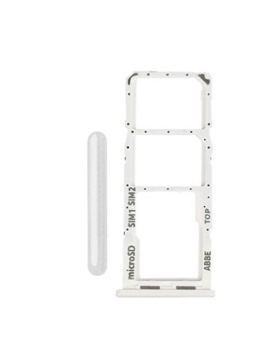 Dual Sim Card Tray for Galaxy A22 4G / A225 - WHITE