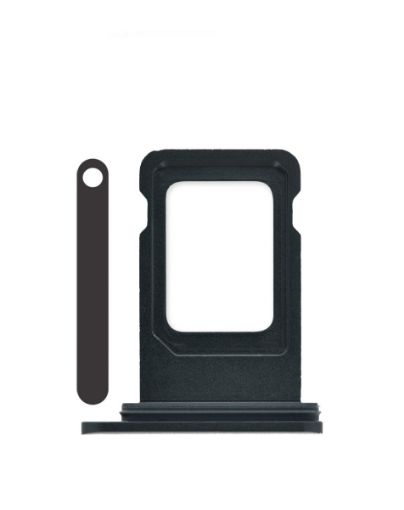 Dual Sim Card Tray for iPhone 11 - BLACK