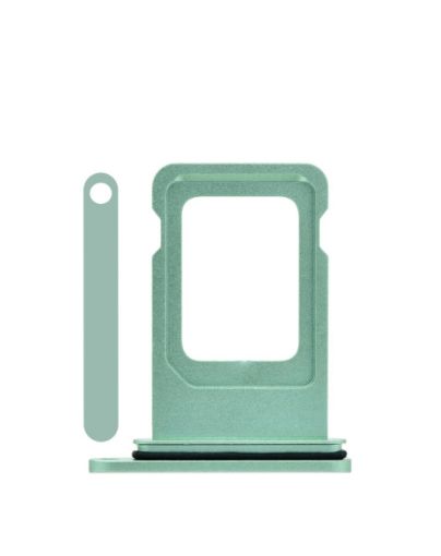 Dual Sim Card Tray for iPhone 11 - GREEN