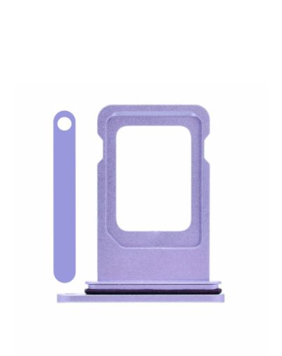 Dual Sim Card Tray for iPhone 11 - PURPLE