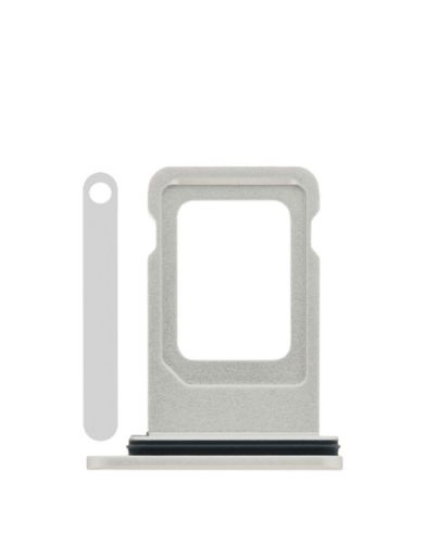 Dual Sim Card Tray for iPhone 11 - WHITE