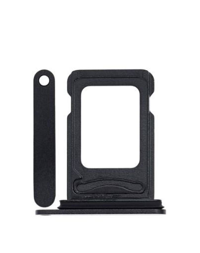Dual SIM Card Tray for iPhone 13 - BLACK