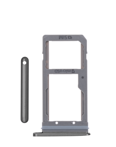 Sim Card Tray for Galaxy S7 Edge - BLACK