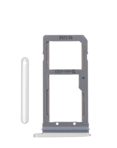 Sim Card Tray for Galaxy S7 Edge - WHITE