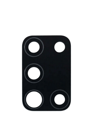 Back Camera Lens with Adhesive for Galaxy A21S / A217 - Glass Only - BLACK