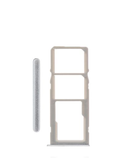 Dual Sim Card Tray for Galaxy A21 / A215 - CLOUD WHITE