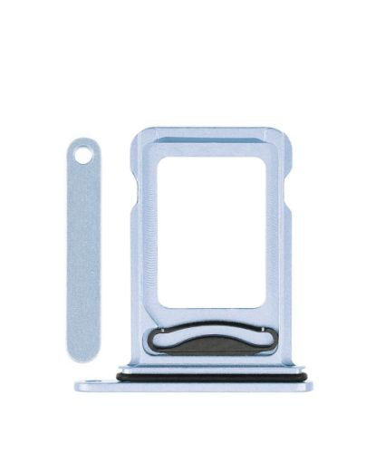 Dual Sim Card Tray for iPhone 14 / 14 Plus - BLUE