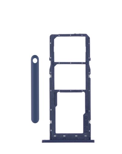 Dual Sim Card Tray for Galaxy A02S / A025 / A03 / A035 - BLUE