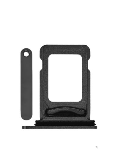Dual Sim Card Tray for iPhone 14 Pro / 14 Pro Max - BLACK