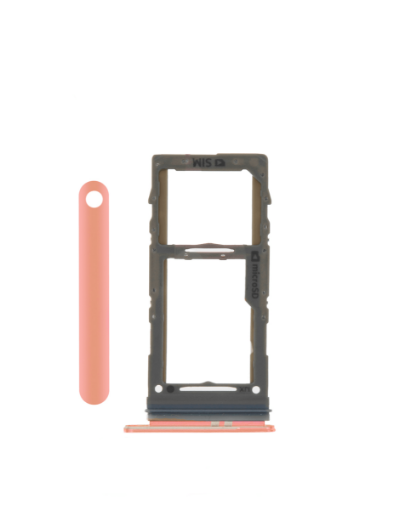 Single Sim Card Tray for Galaxy S10E / S10 Plus / S10 - PINK