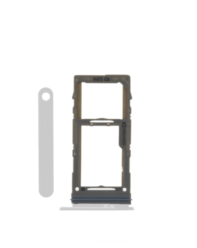 Single Sim Card Tray for Galaxy S10E / S10 Plus / S10 - WHITE