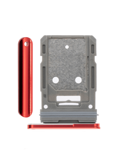 Single Sim Card Tray for Galaxy S20 FE 5G - CLOUD RED