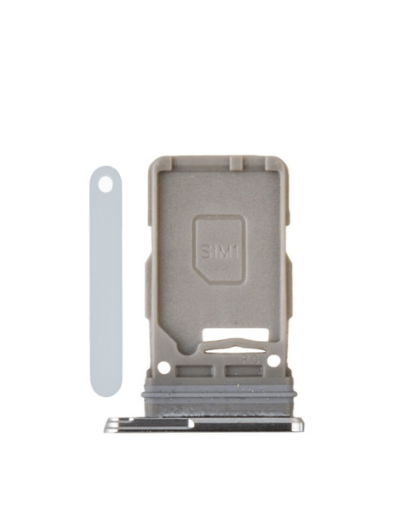 Single Sim Card Tray for Galaxy S21 Ultra / S21 Plus / S21 - SILVER