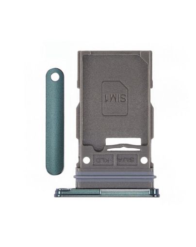 Single Sim Card Tray for Galaxy S22 Plus 5G / S22 5G - GREEN
