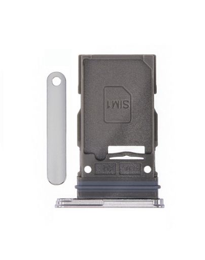 Single Sim Card Tray for Galaxy S22 Plus 5G / S22 5G - WHITE