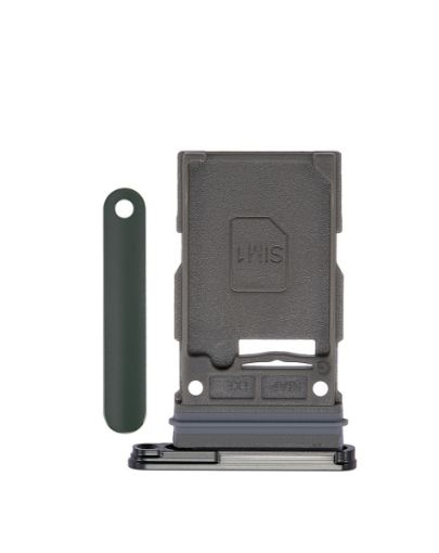 Single Sim Card Tray for Galaxy S23 / S23 Plus - GREEN
